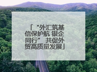 “外汇筑基 信保护航 银企同行” 共促外贸高质量发展