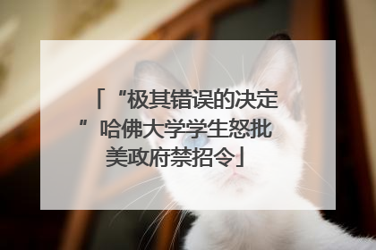 “极其错误的决定”哈佛大学学生怒批美政府禁招令