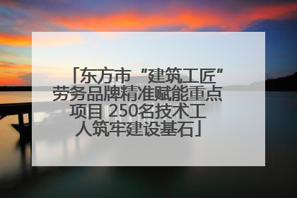 东方市“建筑工匠”劳务品牌精准赋能重点项目 250名技术工人筑牢建设基石