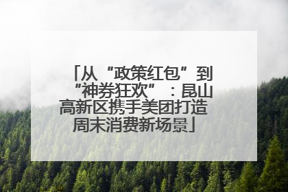 从“政策红包”到“神券狂欢”：昆山高新区携手美团打造周末消费新场景