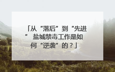从“落后”到“先进” 盐城禁毒工作是如何“逆袭”的？