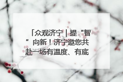 众观济宁｜提“智”向新！济宁邀您共赴一场有温度、有底气的“智造”之约