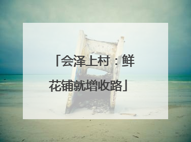 会泽上村：鲜花铺就增收路