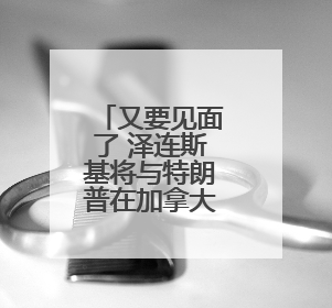 又要见面了 泽连斯基将与特朗普在加拿大会晤