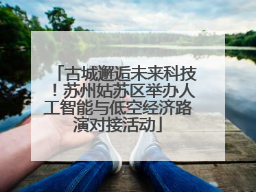 古城邂逅未来科技！苏州姑苏区举办人工智能与低空经济路演对接活动