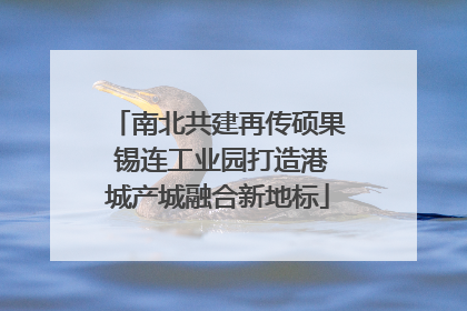 南北共建再传硕果 锡连工业园打造港城产城融合新地标