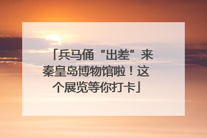 兵马俑“出差”来秦皇岛博物馆啦！这个展览等你打卡