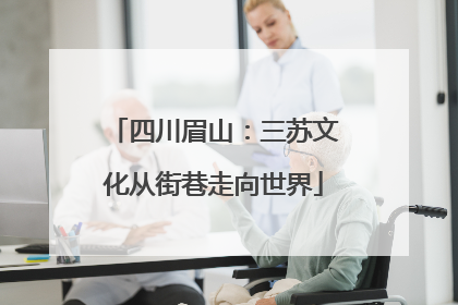 四川眉山：三苏文化从街巷走向世界