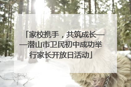 家校携手，共筑成长——潜山市卫民初中成功举行家长开放日活动