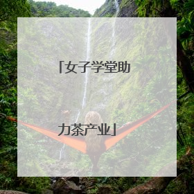 女子学堂助力茶产业