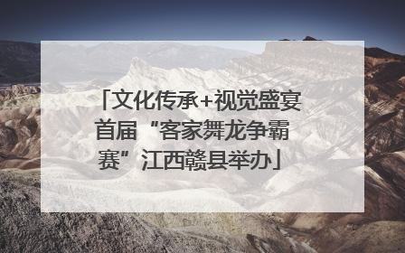 文化传承+视觉盛宴 首届“客家舞龙争霸赛”江西赣县举办