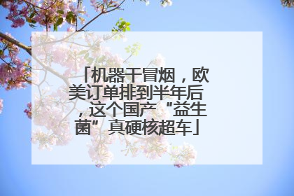 机器干冒烟，欧美订单排到半年后，这个国产“益生菌”真硬核超车