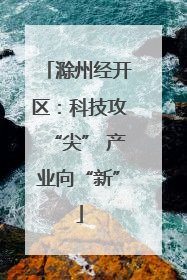 滁州经开区：科技攻“尖” 产业向“新”
