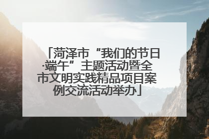 菏泽市“我们的节日·端午”主题活动暨全市文明实践精品项目案例交流活动举办