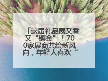 这届礼品展又香又“镶金”！700家展商共绘新风向，年轻人喜欢“有故事的礼物”