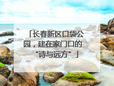 长春新区口袋公园，建在家门口的“诗与远方”