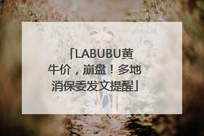 LABUBU黄牛价，崩盘！多地消保委发文提醒