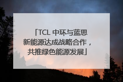 TCL 中环与蓝思新能源达成战略合作，共推绿色能源发展